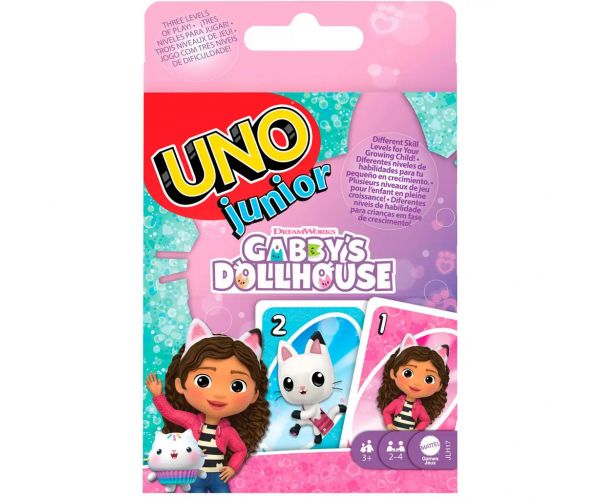 UNO Junior: Gabi babaháza kártyajáték - Mattel