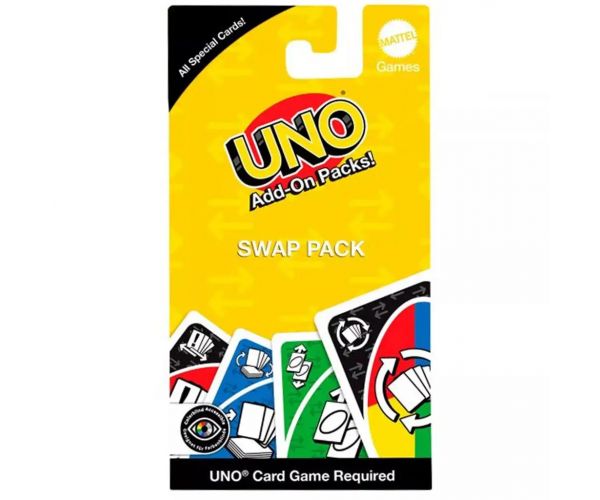 UNO: Kártyacsere pakk kiegészítő kártyacsomag - Mattel
