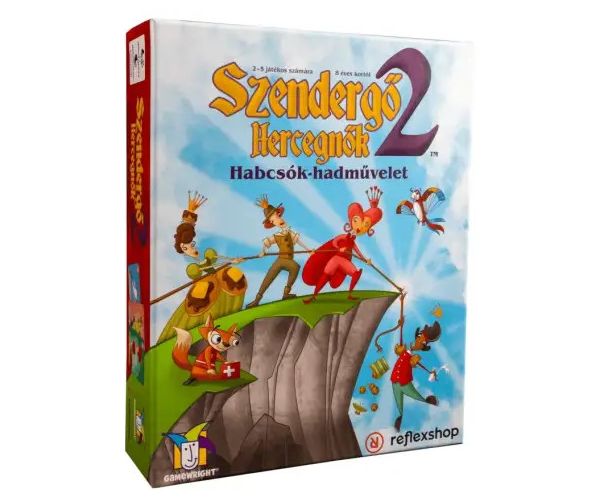 Szendergő hercegnők 2: Habcsók-hadművelet társasjáték