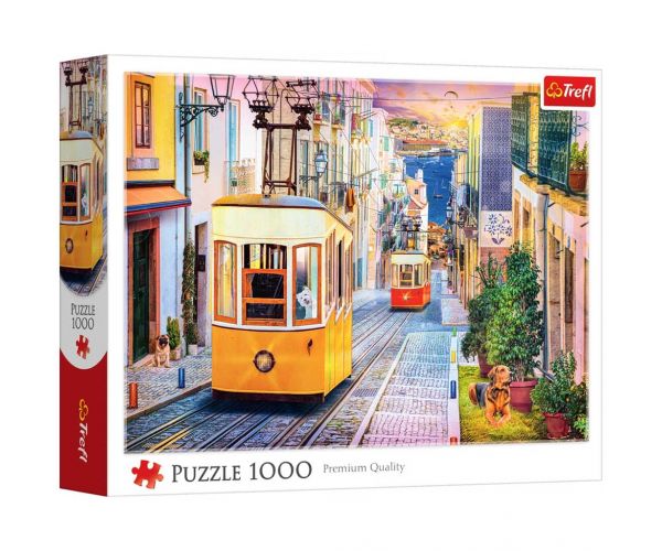 Portugáliai szűk utca 1000db-os puzzle - Trefl