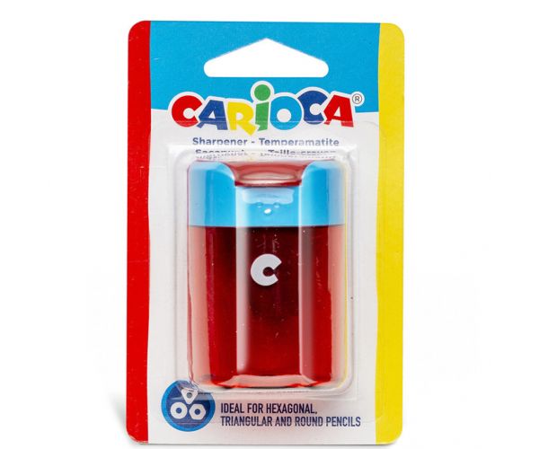 Két lyukú henger alakú hegyező - Carioca