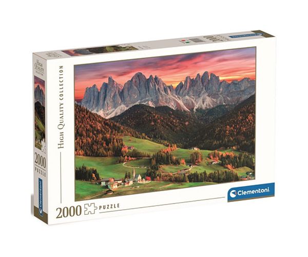 Val Di Funes, Italija HQC puzzle 2000kom - Clementoni
