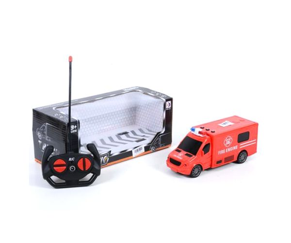 Vatrogasni kombi sa zvukom i svijetlom na daljinsko upravljanje 1/24