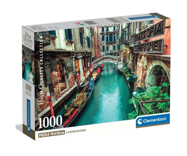 Velencei csatorna HQC 1000db-os puzzle - Clementoni