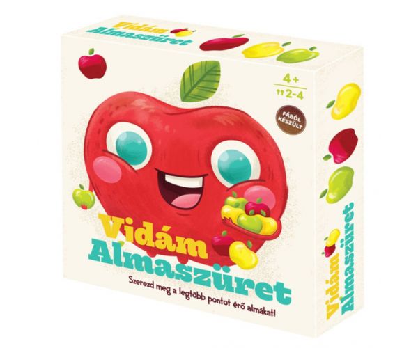 Vidám almaszüret társasjáték