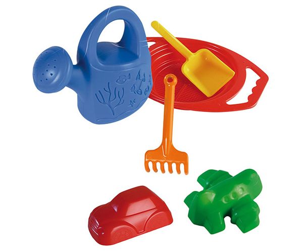 Veliki set sa sitom za pijesak i kanta za zalijevanje- D-Toys