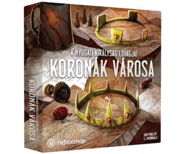 A Nyugati királyság lovagjai: Koronák városa társasjáték kiegészítő