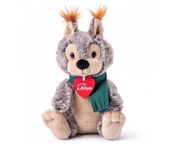 Vjeverica Hubert plišana figura 24cm - Lumpin