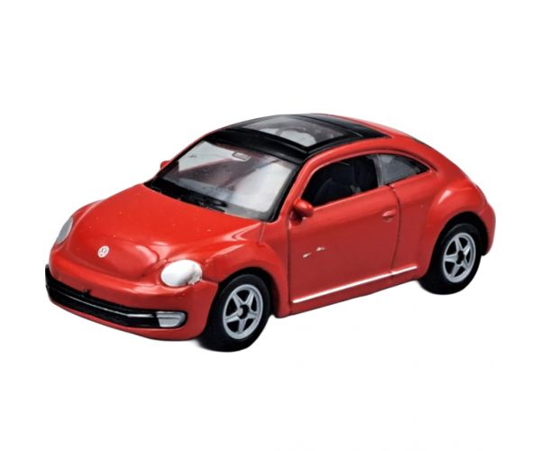 Welly: Volkswagen Buba, moderni crveni mali autić, model 1/64