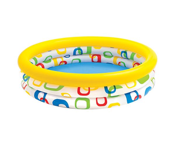 Wild Geometry bazen sa 3 prstena 147x35cm - Intex