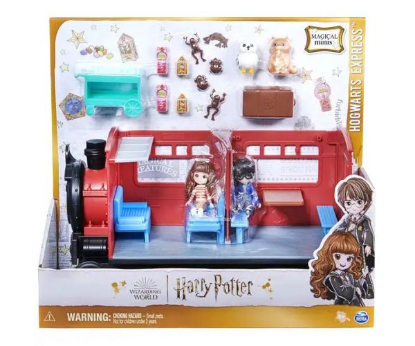 Wizarding World: Harry Potter Magical Minis Roxfort Express játékszett figurákkal - Spin Master