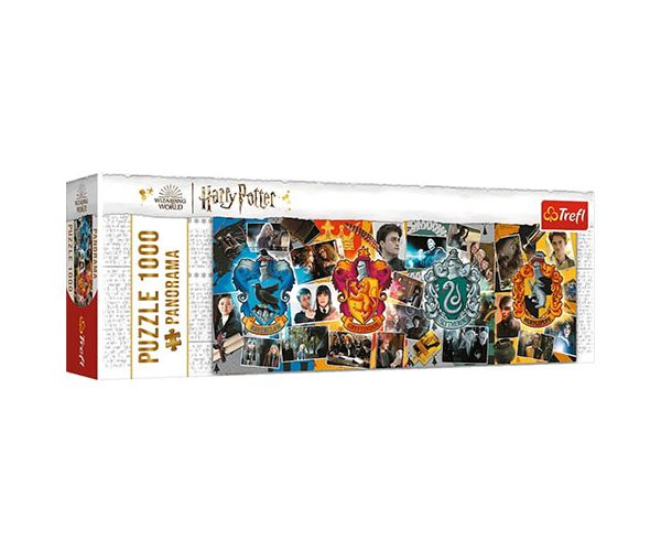 Wizarding World: Puzzle Panorama četiri kuće Hogwartsa 1000 kom - Trefl