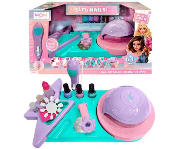WOW Generation: Oh My Nails! - Körömstúdió játékszett