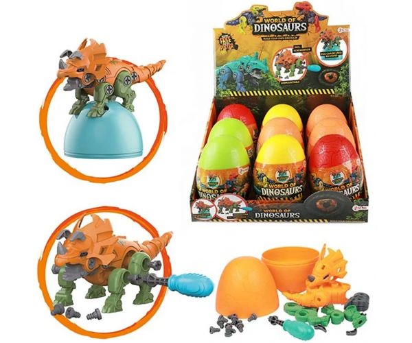 World of Dinosaurs rastavljivi dino s odvijačem iznenađenje jaje 1 komad