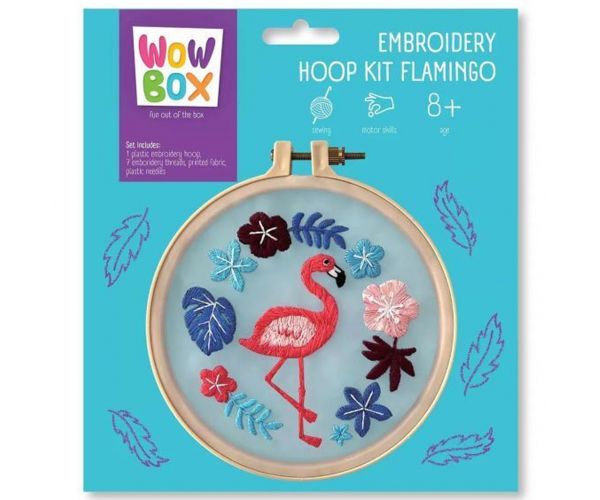 WowBox: Set za vezenje s uzorkom flaminga