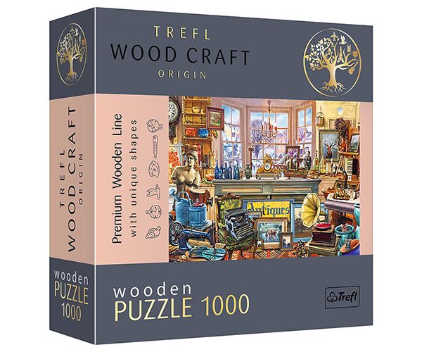 Wood Craft: Antikvarijat puzzle od 1000 dijelova - Trefl