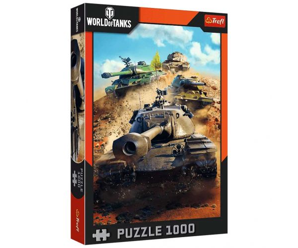 World of Tanks Tankok csatában 1000db-os puzzle - Trefl