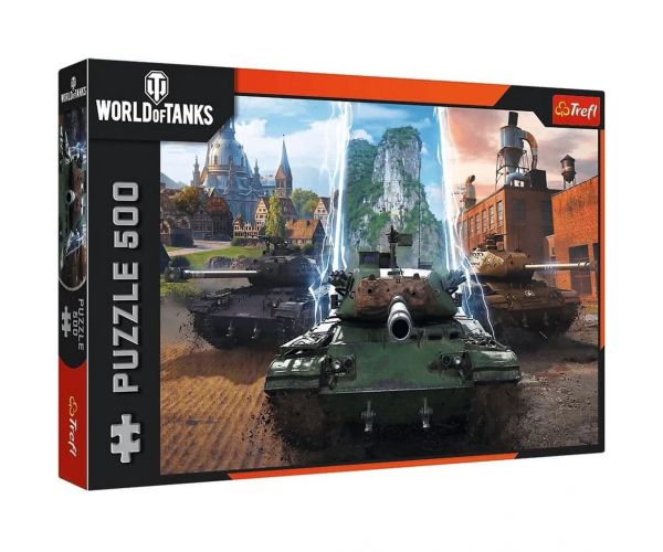 World of Tanks - Itt az ideje a cselekvésnek! - 500 db-os puzzle - Trefl