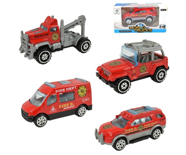 World of Trucks: Malo vatrogasno vozilo u raznim verzijama 7cm