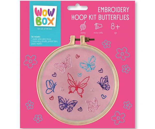 WowBox: Hímzőkészlet - Pillangók