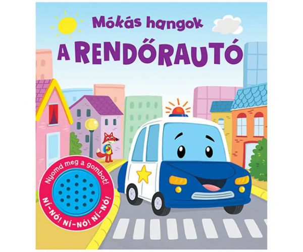 Mókás hangok - A rendőrautó babakönyv