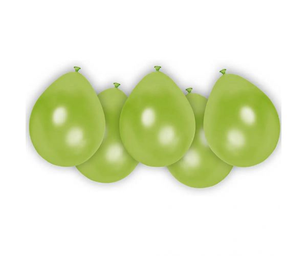 Zöld latex lufi 8db-os szett