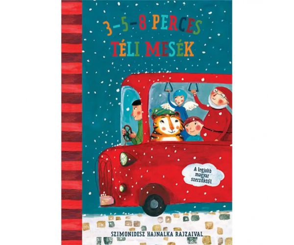 3-5-8 perces téli mesék mesekönyv kortárs magyar szerzőktől