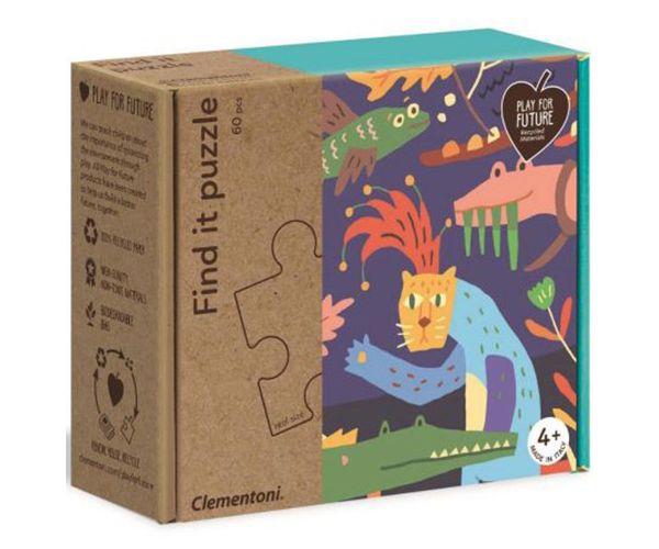 Životinje puzzle 60kom - Clemetoni