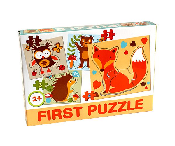 Životinjske puzzle za bebe - D - Toys