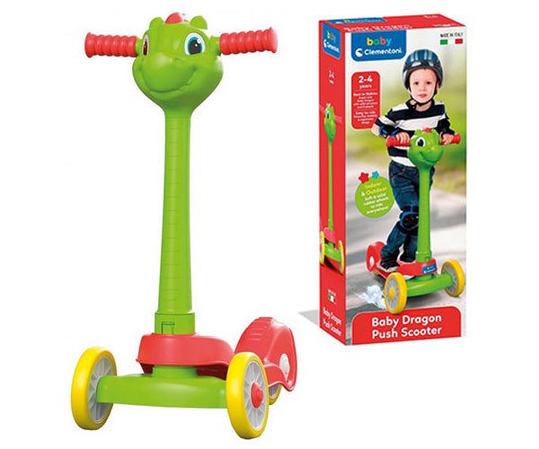 Zmaj romobil na tri kotača za 2-4 godine - Clementoni Baby