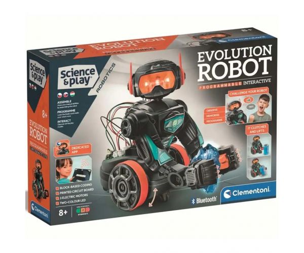 Science & Play: Evolution robot - Programozható játékrobot - Clementoni