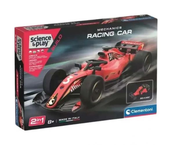 Science & Play: Mechanikai műhely - Formula 1 versenyautó - Clementoni