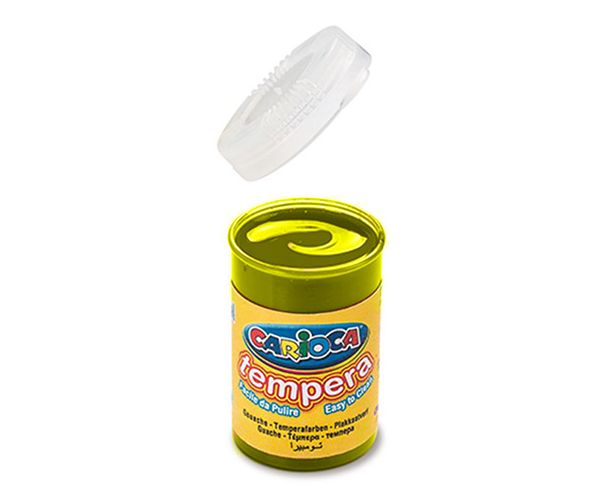 Žuta tempera u posudi 35gr - Carioca
